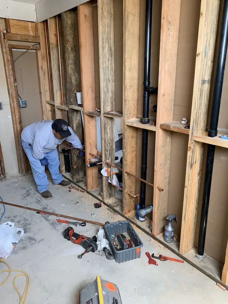 Commercial rough-in plumbing for Gas Line Repair in Santa Fe Springs